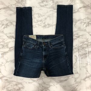 Hollister skinny denim blue jeans